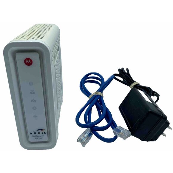 Arris Surfboard SB6141 Cable Modem White - Picture 1 of 10